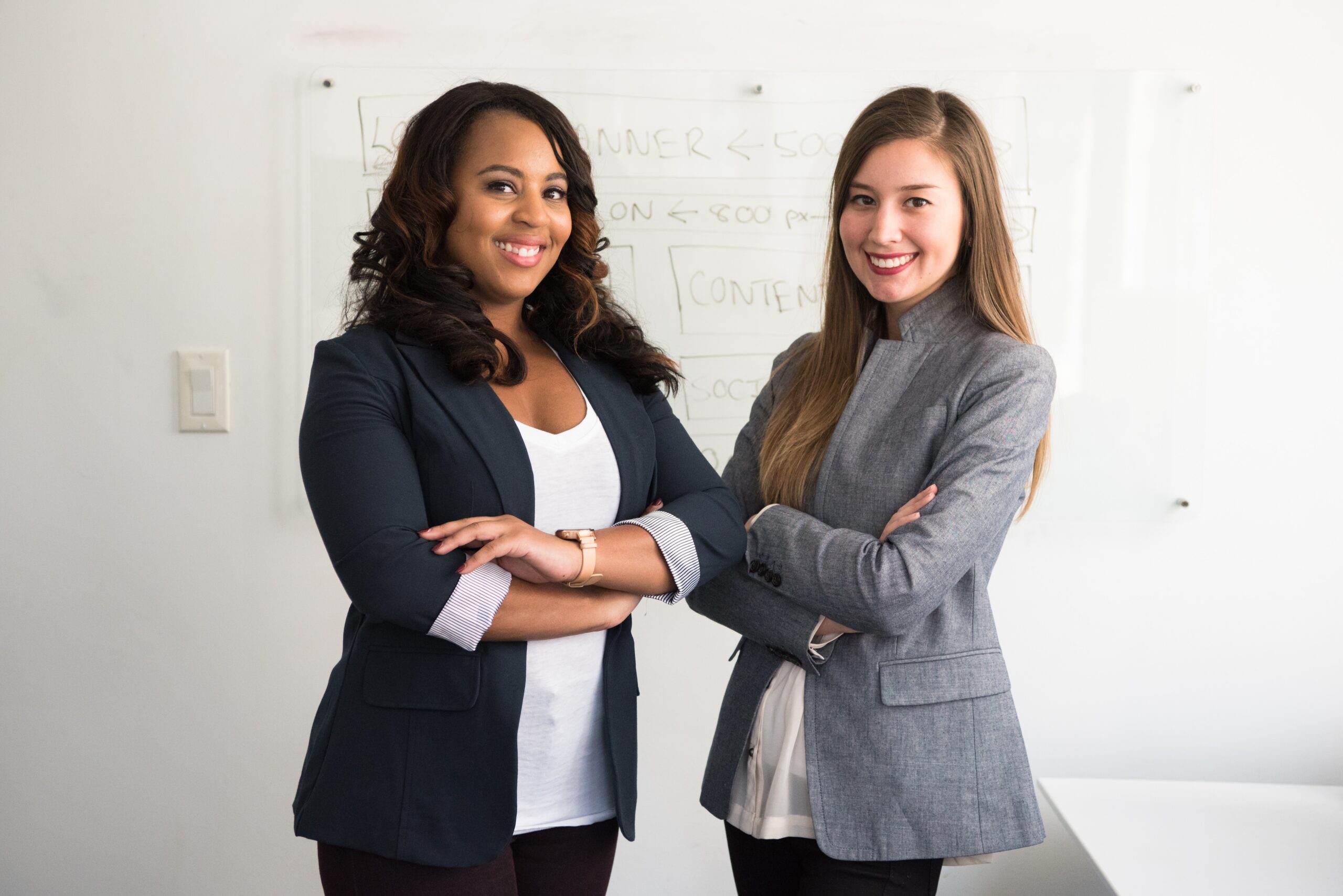 Young women engineer with her mentor.